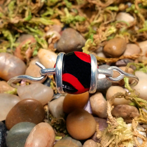 Black and Red Bangle