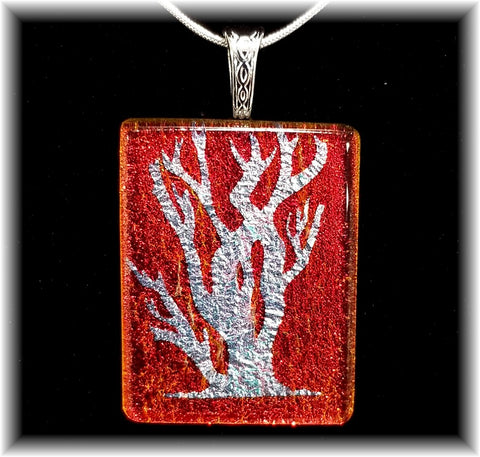 Dichroic Etched Tree of Life